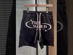 celana pendek cetak puff