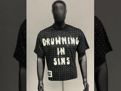 T-shirt rhinestone khusus