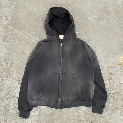 Beli 400 Gram Kain Berat Hooded Streetwear Hoodie dengan lapisan ganda dan desain vintage online manufacture
