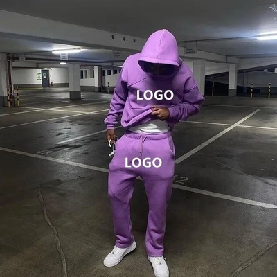 Beli Dukungan Y2K Tracksuit Jogger Set dengan Puff Printing Flared Sweatpants online manufacture