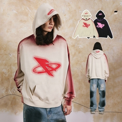 Beli 2024 Streetwear Fashion Hoodie Handmade Asam Cuci 420gsm Pullover untuk Pria dan Wanita online manufacture