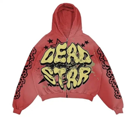 Beli Custom Dtg Hoodie Printing Pattern 3D Printed Hoodie Crop Top Warna-warni Streetwear online manufacture