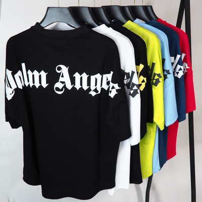 Beli 240gm Heavy Cotton Boxy Fit T-Shirt dengan cetakan busa 3D dan O-Neck Collar kosong polos online manufacture