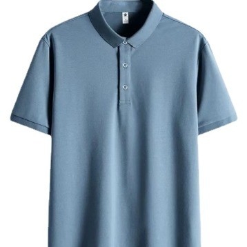Beli T-shirt lengan pendek pria Pengeringan cepat Lapel Warna Padat Kaos Polo Label yang disesuaikan online manufacture