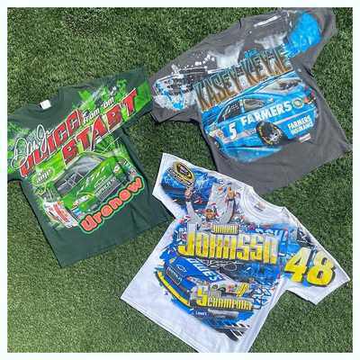 Beli Dukungan logo khusus T-shirt cuci asam kapas berat 100% untuk pecinta pakaian jalanan online manufacture