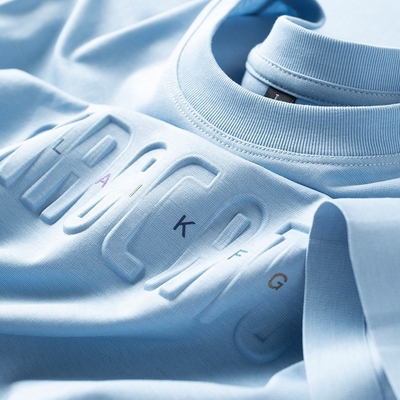 Beli Custom 3D Embossed Logo Mercerized Bawang T-Shirt untuk Pria dalam Berwarna atau Jumlah 1000 online manufacture