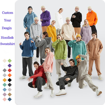 Beli 360Grams Oversized Sweater Zip Up Hoodie Sweatshirt untuk Pria Wanita online manufacture
