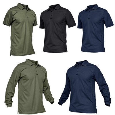 Beli Pria Golf T-Shirt Performa cepat kering Seragam dengan kaos polo bordir khusus online manufacture