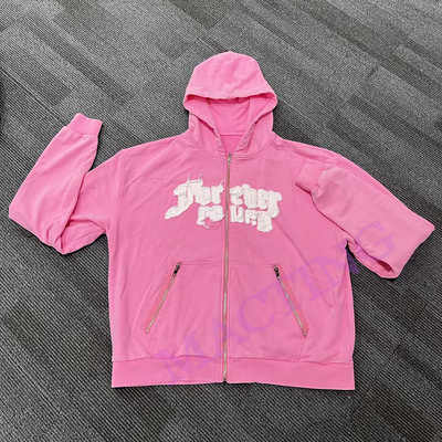 Beli Pria Heavyweight Cotton Vintage Acid Wash Custom Streetwear Logo bordir Hoodie online manufacture