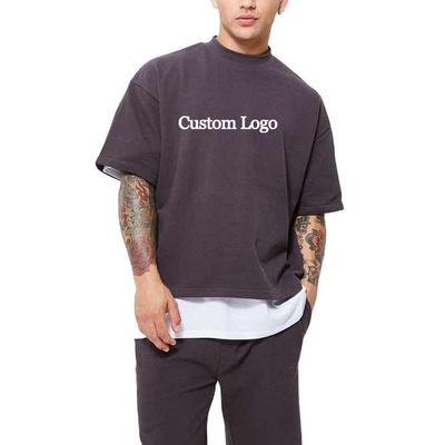 Beli Pria 100% Kotak Kotak Pas T-shirt kosong Custom Tee Logo Streetwear Kebaya Oversized S-5XL online manufacture