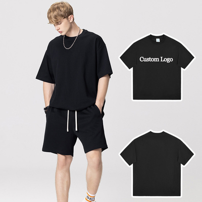 Beli Dukungan 7 Hari Sampel Order Lead Time Custom Logo Streetwear Unisex Oversized T-shirt online manufacture