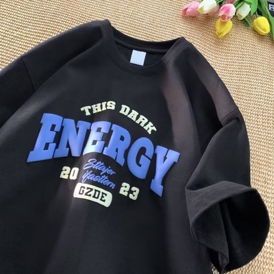 Beli T-shirt unisex dengan logo khusus Desain grafis gaya jalanan dan kain bernapas online manufacture