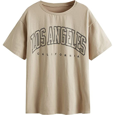 Beli 1000 Quantity Splicing T-Shirt Wanita Oversized Vintage Setengah lengan longgar Casual online manufacture