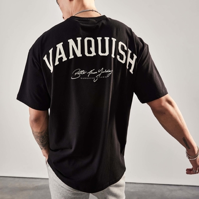 Beli 2023 Baju Pria T-Shirt Oversized dengan Kelembaban Wicking Teknologi dan O-Neck Collar online manufacture