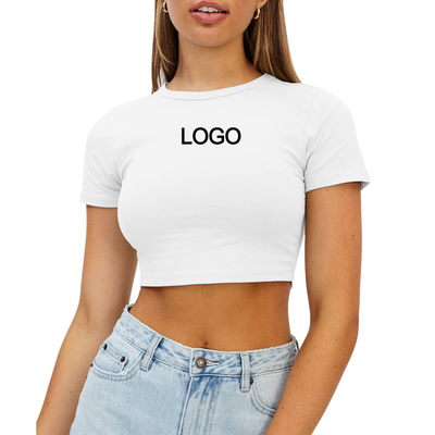 Beli T-shirt lengan pendek untuk gadis remaja dan wanita High Street online manufacture