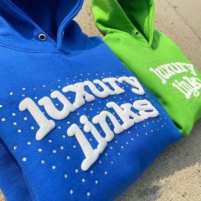 Beli logo puff cetakan hoodie kustom Streetwear Hoodie Katun Perancis Terry Bubble Print Tarik Pria online manufacture