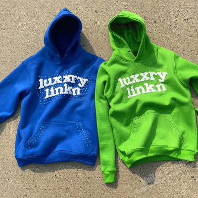 Beli Custom zip up hoodie cetakan puff 400gsm Katun Perancis Terry Heavy Weight Streetwear online manufacture
