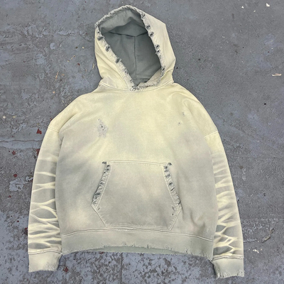 Beli Custom Mens Blank Hoodie dengan Heavyweight 400 gsm 500 gsm 600 gsm Kain online manufacture