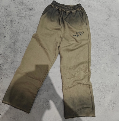 Beli Kualitas Tinggi Pria Runner Pants Sweatpants Custom Print Logo Loose Fit Streetwear Baggy Track Pants Celana untuk Pria online manufacture