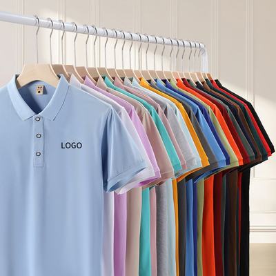 Kaos Polo Unisex 100% Katun Polyester Dengan Bordir Khusus Dan Desain Bergaya