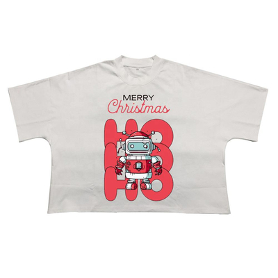Custom DTG Print Pria Dipotong T-Shirt Mock Neck Oversized S-5XL Tebal Kotak Katun Tee